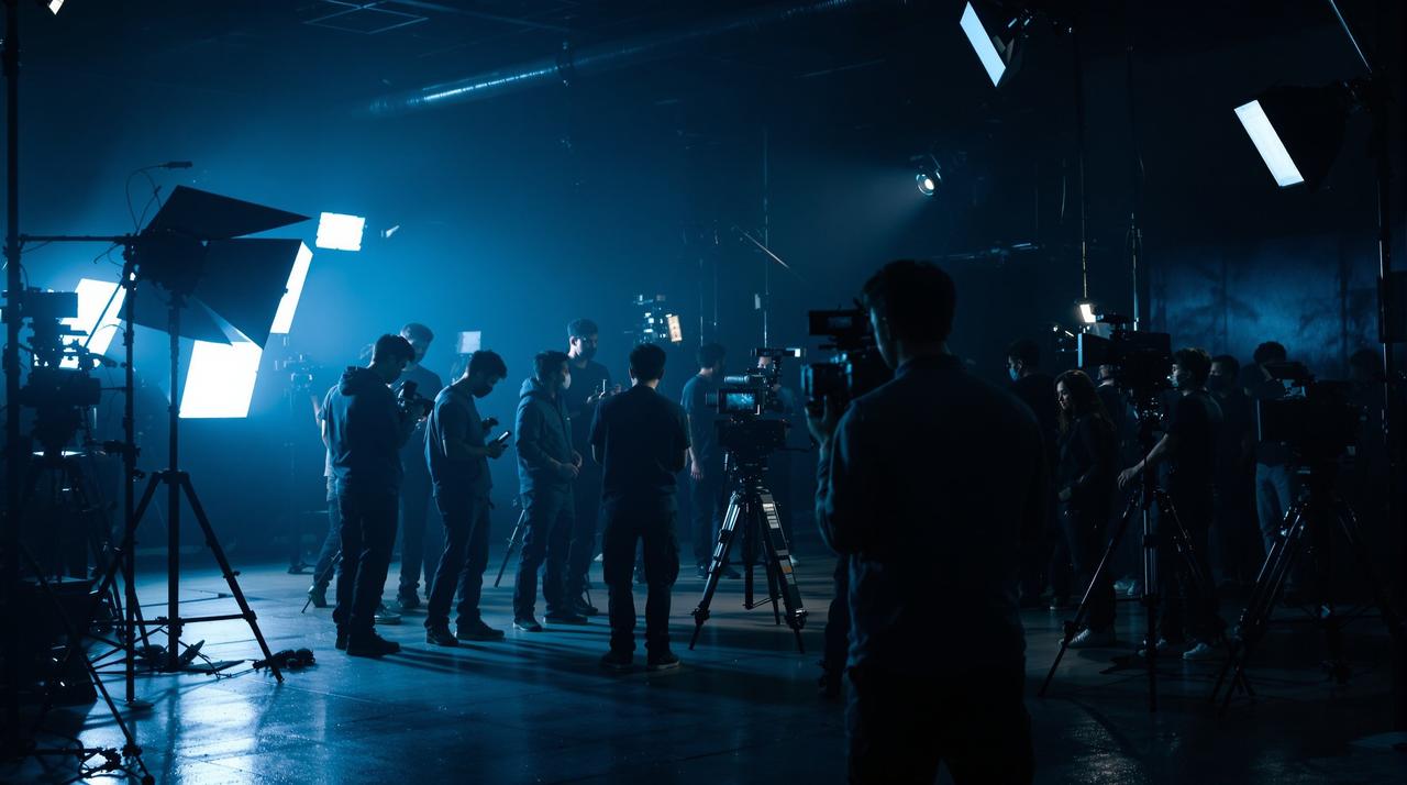 樱花视频制作现场